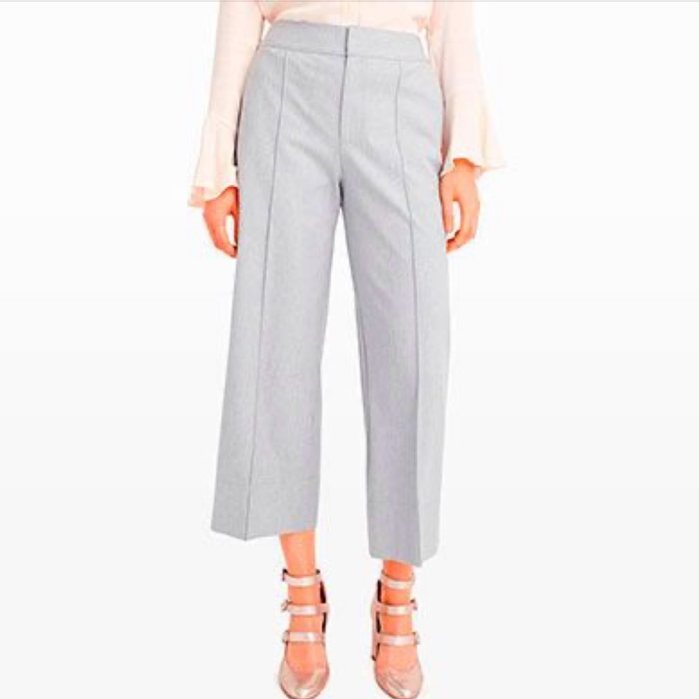 🦋Club Monaco NWOT Gittel Grey Wide Leg Crop Pant